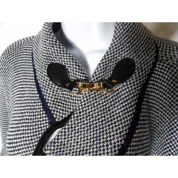 Janice Sweater Cardigan One Size Lagenlook Knit Kimono Style Blue Open Style - Picture 14 of 14